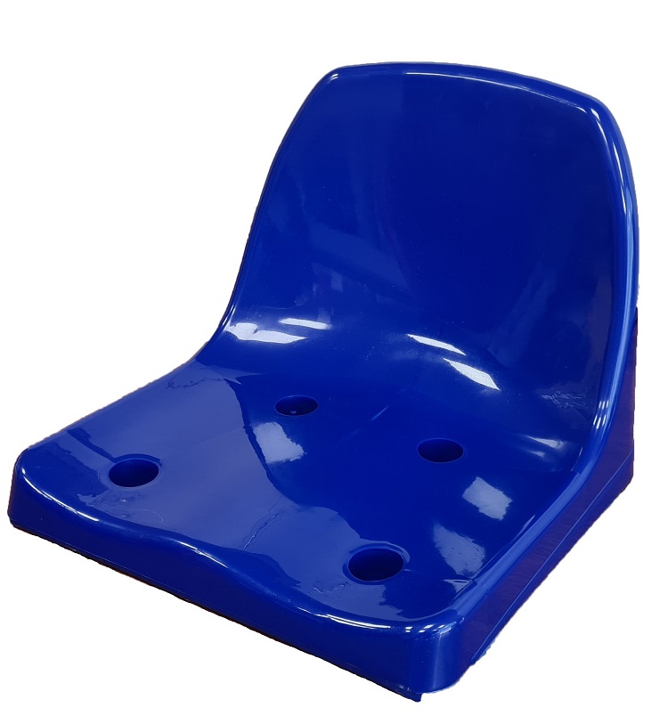 sırtlıklı stadyum koltuğu mavi